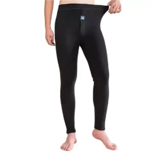 collant polaire homme noir